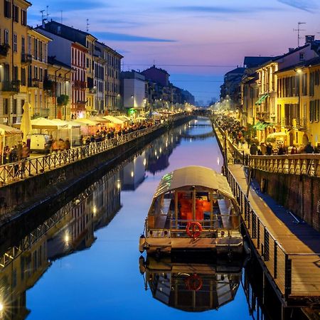 Xenia Apartments - Accogliente Pied-A-Terre Sui Navigli Milan Luaran gambar